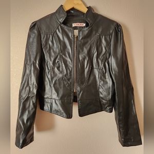 Faux Leather Jacket